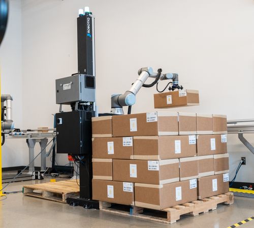 SIMPLE, FLEXIBLE AUTOMATED PALLETISING SOLUTION